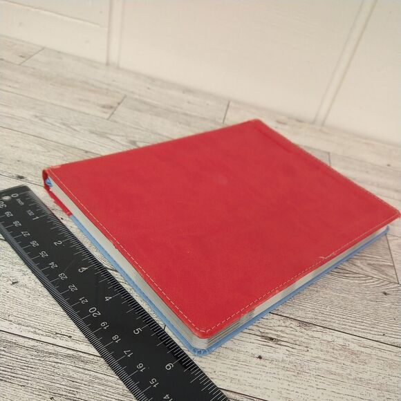 Mommy To Be Devotional Journal - Pregnancy Gift Book Faux Leather Blue - Unused - Picture 4 of 13